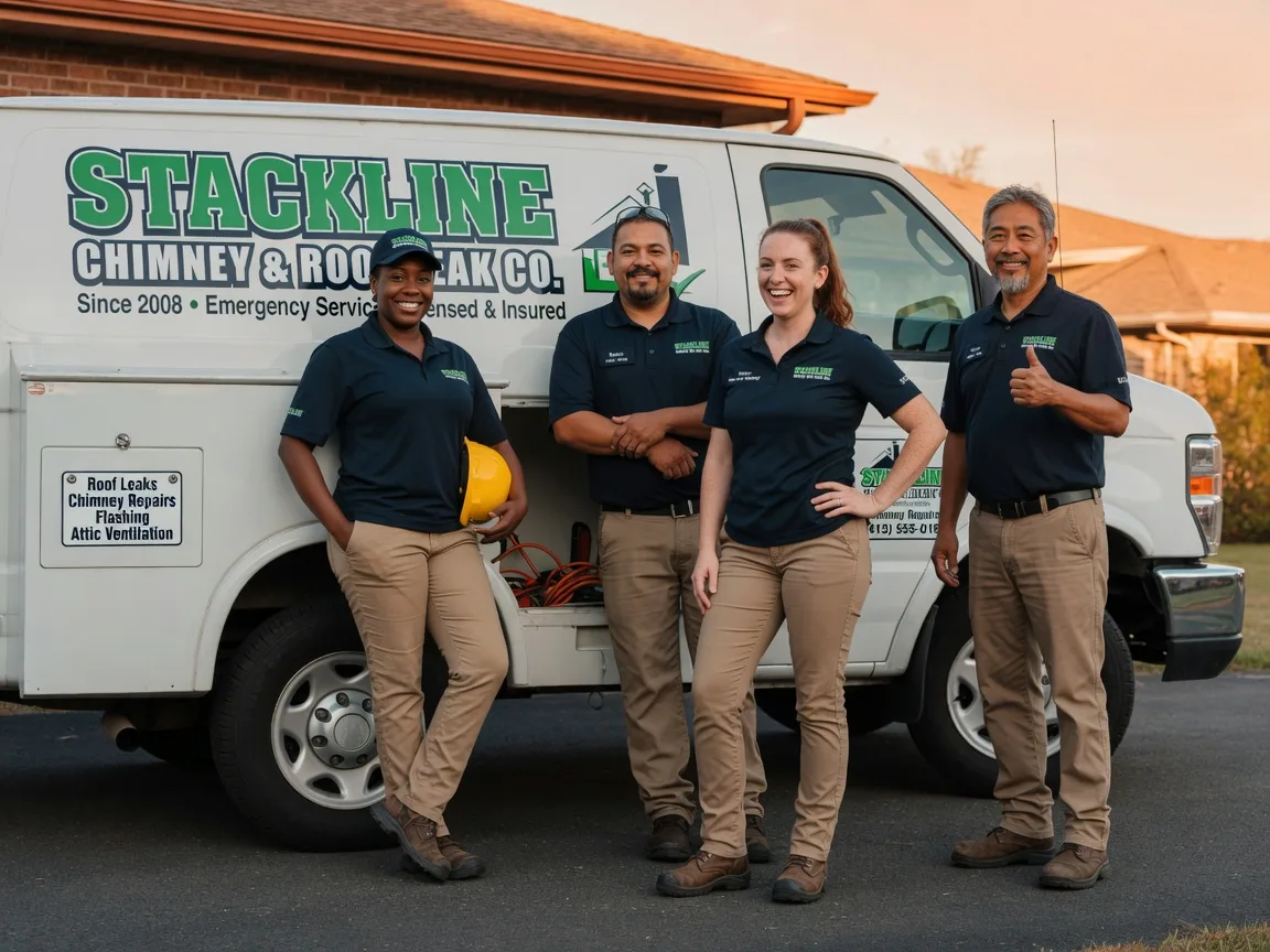 Chimney flashing repair company in Mertens, TX